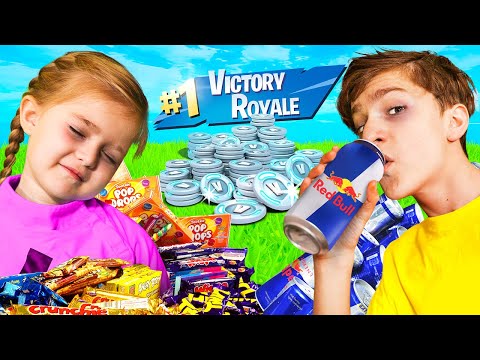 Last To Stop Playing *NEW* Fortnite Wins $10,000 V-BUCKS Challenge!! Ft (H1ghSky1 And Little Sister)