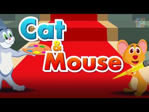 Cat and Mouse Painting Video