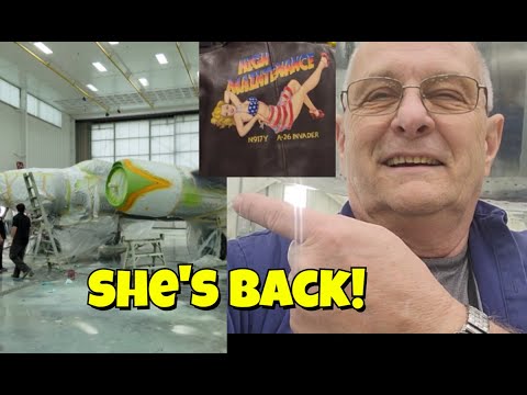 She's back!!! Ep  121 High Maintenance is painted!