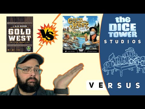 Gold West Comparison: 1st Edition vs. 2nd Edition