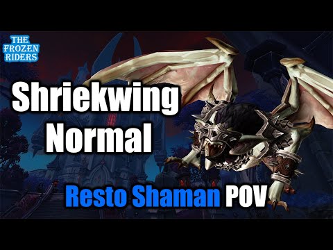 Shriekwing Normal - Castle Nathria - Restoration Shaman POV