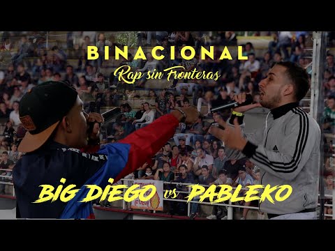 PABLEKO vs BIG DIEGO | BINACIONAL |  EL CLUB DEL VERSO | RAP SIN FRONTERAS  | 16VOS
