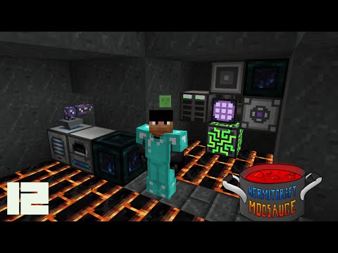 Minecraft HermitCraft Modsauce - Auto Ore Processing !!! [E12]