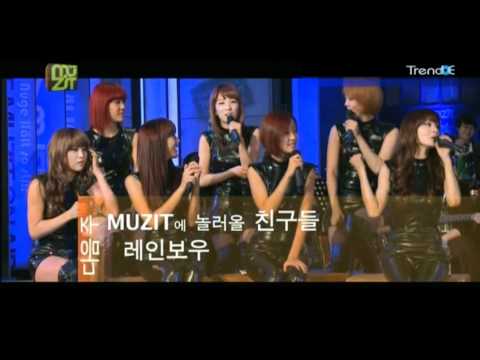 20101120 Preview The Muzit Ep.17 - KCM & Hwayobi, Rainbow