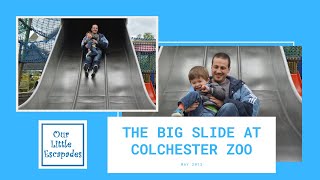 preview picture of video 'Colchester Zoo - The Slide!'
