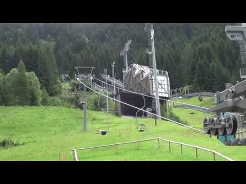 Discesa integrale seggiovia Graffer "Stalimen - Trampolini" - Predazzo (TN) / Chairlift