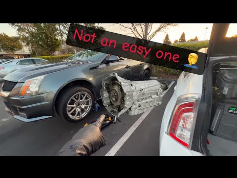 How to replace the automatic transmission on 2009 2010 2011 2012 2013 Cadillac CTS-V