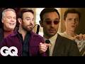 Charlie Cox Vincent D Onofrio React To Daredevil S Biggest Marvel Moments Action Replay