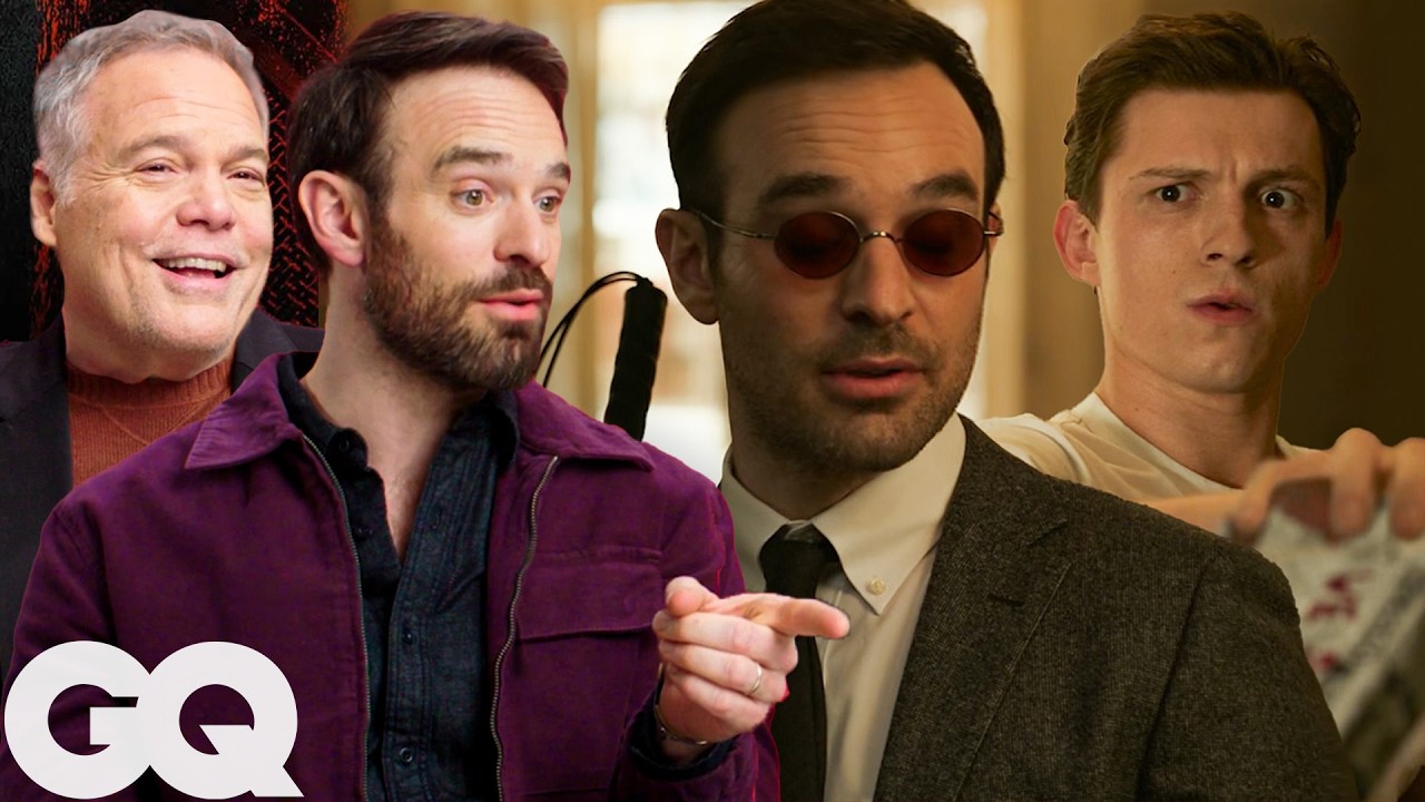 Charlie Cox & Vincent D'Onofrio React To Daredevil’s Biggest Marvel Moments | Action Replay