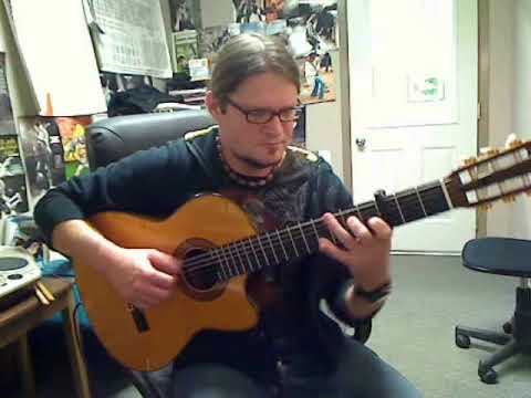 Beethoven Symphony No 5, first movement excerpt - Kelly Valleau Acoustic Guitar