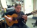 Beethoven Symphony No 5, first movement excerpt - Kelly Valleau Acoustic Guitar
