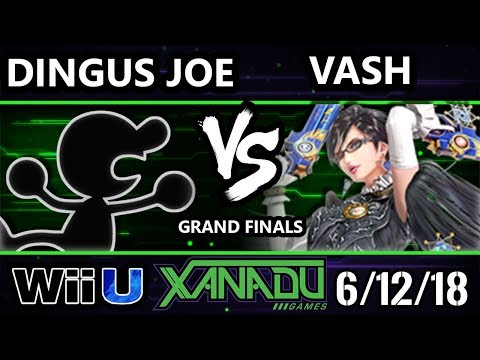S@X 254 Smash 4 - [L] Vash (Cloud, Bayonetta) Vs. Dingus Joe (Game and Watch) - Wii U Grand Finals