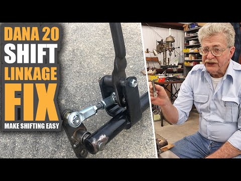 Dana 20 Transfer Case Shift Linkage FIX for Jeep CJ | George's Linkage Kit Makes Shifting Easy Again
