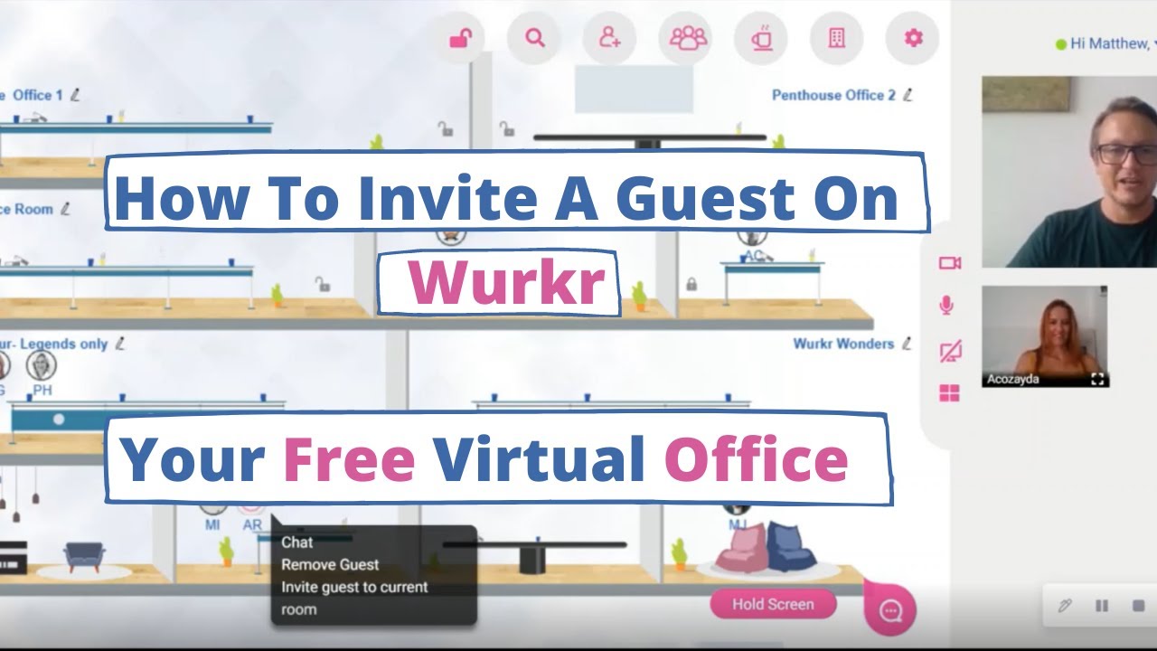#HowTo Invite a guest | Create a Virtual space with US