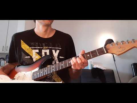 How to play All along the Watchtower from Jimi Hendrix - Guitar tutorial by Karl Philippe Fournier
