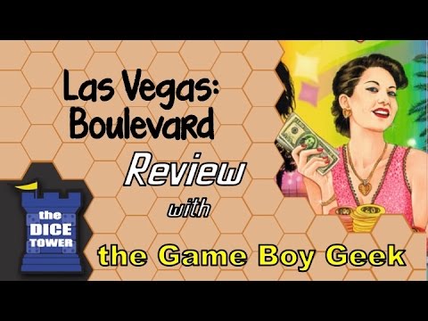 The Game Boy Geek (Dice Tower) Reviews Las Vegas Boulevard