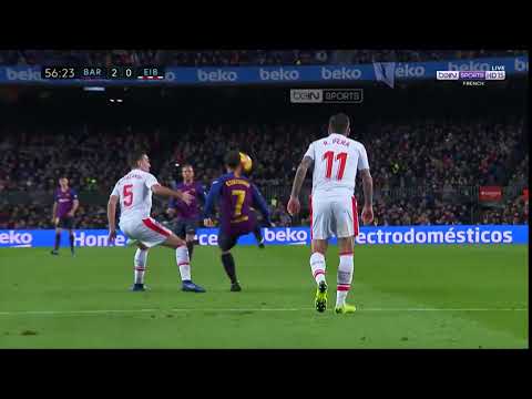 Philippe Coutinho crazy sombrero vs Eibar (H) 2019 HD