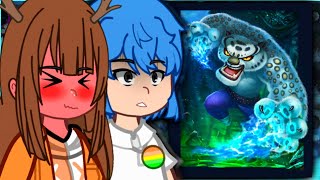 🇺🇸/🇧🇷/🇪🇸 The Amazing World of Gumball React to Gumball as Tai Lung – Gacha React