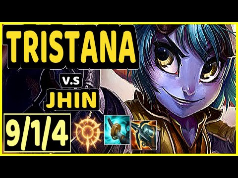 TRISTANA vs JHIN - 9/1/4 KDA BOTTOM ADC GAMEPLAY - BR Ranked MASTER