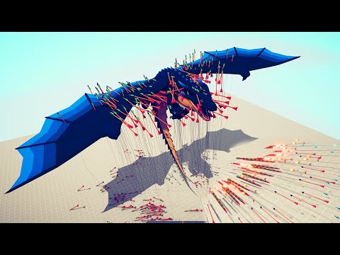 HOW MANY ARCHERS can STOP a DRAGON Part 2 | TABS - Totally Accurate Battle Simulator