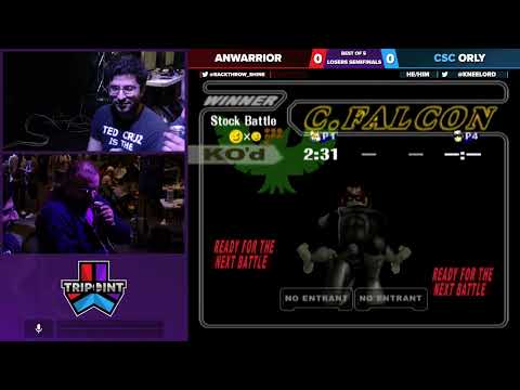 Tripoint Smash 238 - Losers Semifinals - Anwarrior(Fox) Vs. ORLY(Captain Falcon)
