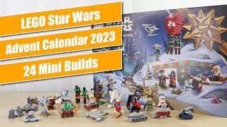 2023 LEGO Star Wars Advent Calendar 75366 – LEGO Star Wars Build