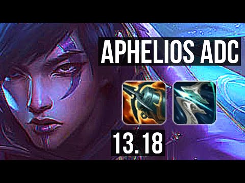 APHELIOS & Lux vs VAYNE & Sona (ADC) | 8/0/3, 1.6M mastery, Legendary | BR Master | 13.18