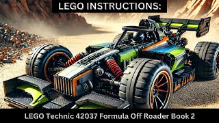 LEGO INSTRUCTIONS: Build the 42037 Formula Off-Roader! 🏎️✨ (Step-by-Step Flip Through) Book  2