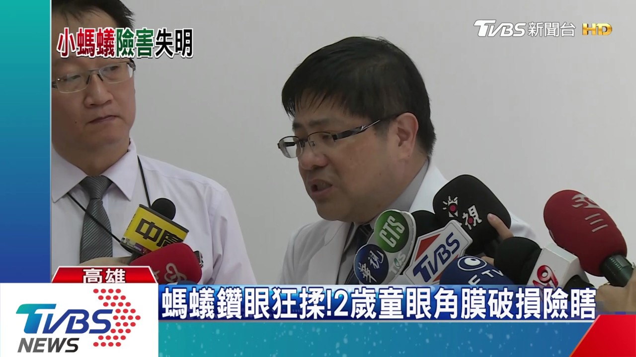 險瞎!2歲童眼角膜破損 「小螞蟻」惹的禍