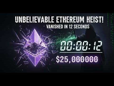 The $25 Million Ethereum Heist That Took Just 12 Seconds