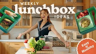 Entire Week of Lunchboxes 🍎 Easy Meal Prep & Kid Approved