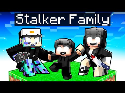 Having a STALKER FAMILY in Minecraft!