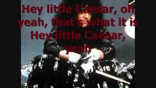 Kiss Little Caesar Lyrics. Tribute to Eric Carr