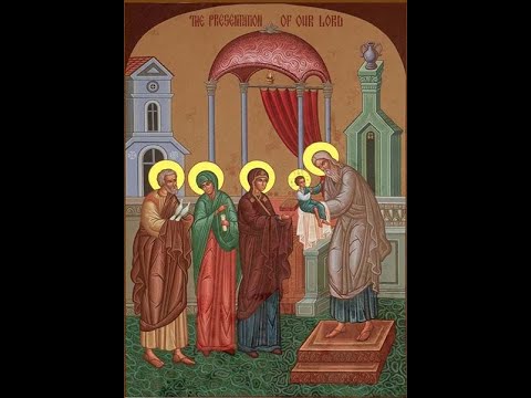 The Presentation of Christ - Verses from 9th Ode