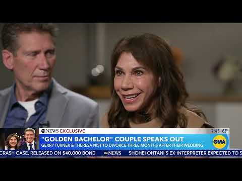 Golden Bachelor divorce: Couple Gerry Turner and Theresa Nist call it quits 3 months after wedding