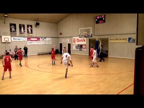 Landelijke U16 Competitie match - Port of Antwerp Giants Vs Waregem- 23012016