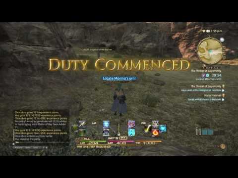 FINAL FANTASY XIV - Thaumaturge Class quest - The Threat of Superiority - Level 15