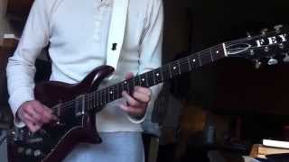 Cool Guitar improvisation over a jam track by Sune Fey 2012