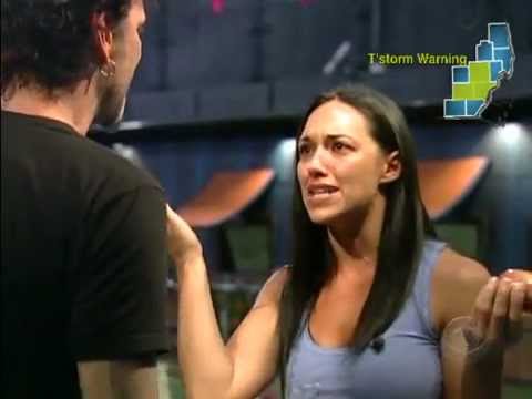 Dick Vs Jen Battle Of the Cigarettes BIG FIGHT Big Brother 8