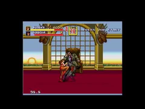 Streets Of Rage 2   Blaze   Level 8   Shiva & Mr X
