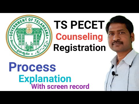 TS PECET Web Counseling Registration, | by SRINU PET CREATIONS, telangana, in telugu video,