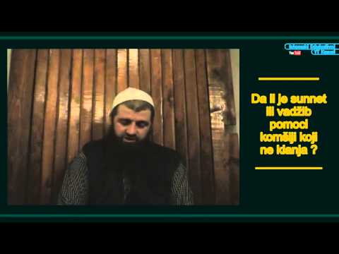 Dr. Safet Kuduzović - Da li je sunnet pomoći komšiji koji ne klanja