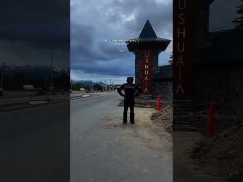 Al fin del mundo 🤭 #ushuaia #automobile #tierradelfuego #fyp