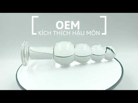 Dụng cụ kích thích hậu môn bằng thủy tinh HM78G - giá rẻ