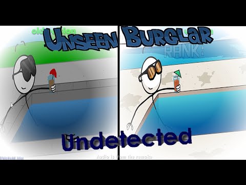 Henry Stickmin Old vs New - Unseen Burglar and Undetected comparison (Stealing the Diamond)