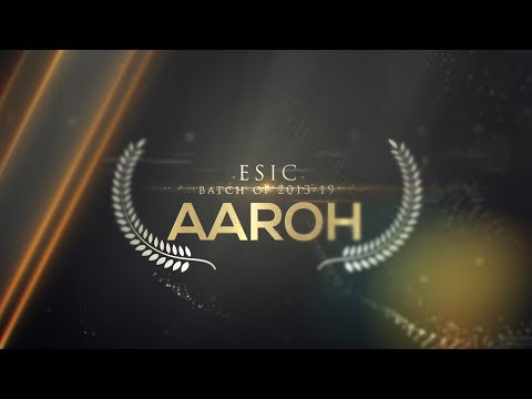 ESIC AAROH 2013-19 | When Stars and Salt collide   Coldplay, A Sky Full of Stars  The Piano Guys