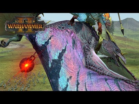 GETTING MY ROCKS OFF - Lizardmen vs Norsca, Greenskins // Total War: Warhammer II Online Battle