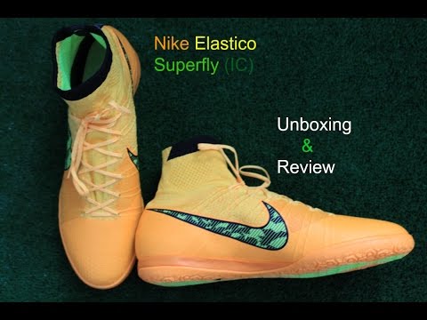 Nike Elastico Superfly Indoor Laser Orange - Unboxing + On feet