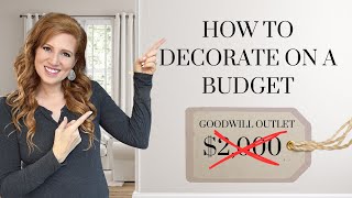 GOODWILL BINS HOME DECOR HAUL — THRIFTING & DECORATING IDEAS