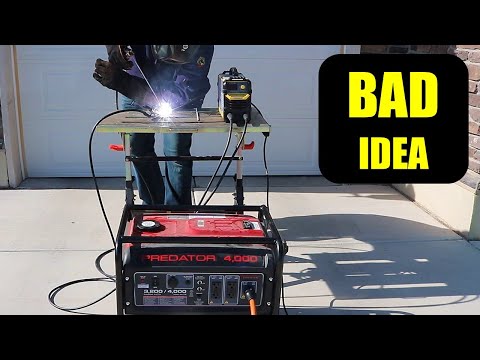 How to Run a Welder Using a Generator
